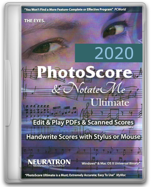 PhotoScore & NotateMe Ultimate 2020, engl. - Download