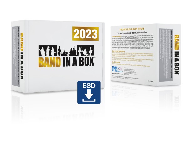 Band-in-a-Box 2023 UltraPAK HD-Ed. MAC - Download