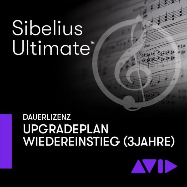 Sibelius Ultimate Dauerlizenz UpgradePlan WIEDEREINSTIEG (3 Jahre) - Download