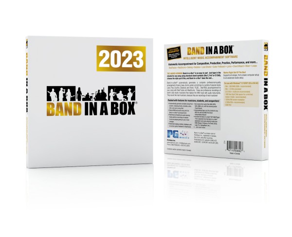 Band-in-a-Box 2023 MegaPAK MAC Upgr./Crossgrade