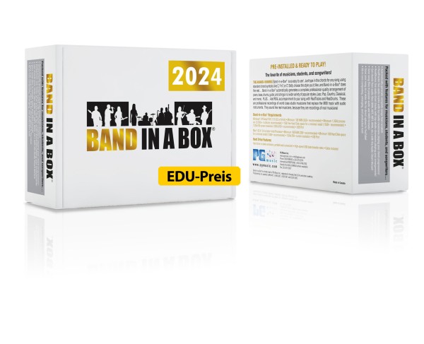 Band-in-a-Box 2024 UltraPAK HD-Ed. PC, EDU LabPAK